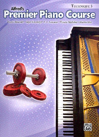 D. Alexander: Premier Piano Course: Technique Book 3, Klav
