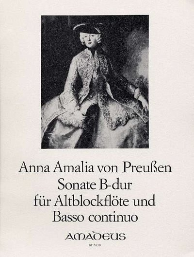 A.A. von Preußen: Sonate B-Dur, ABlfBc (PaSt)