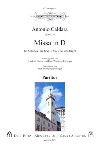 A. Caldara: Messe D-Dur, Soli, gemischter Chor, Streicher, O