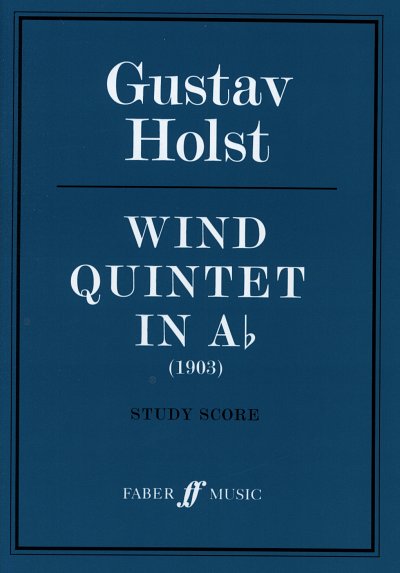 G. Holst: Wind Quintet in A flat, 5Bl (Part.)