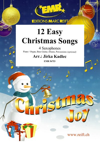 DL: J. Kadlec: 12 Easy Christmas Songs, 4Sax