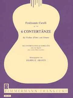 F. Carulli: Sechs Contertänze op. 193
