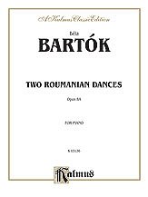 B. Bartók y otros.: Bartók: Two Roumanian Dances, Op. 8A
