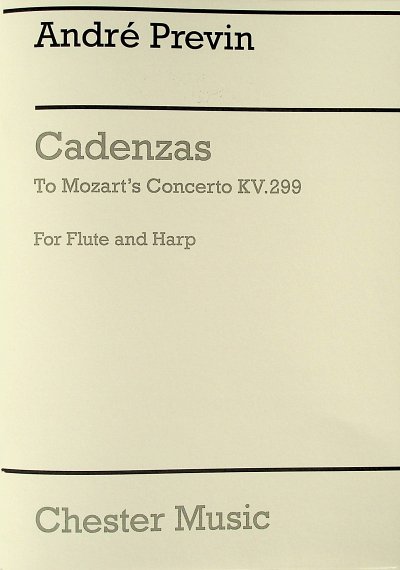 A. Previn: Cadenzas (Concerto For Flute And Harp K.29, FlHrf