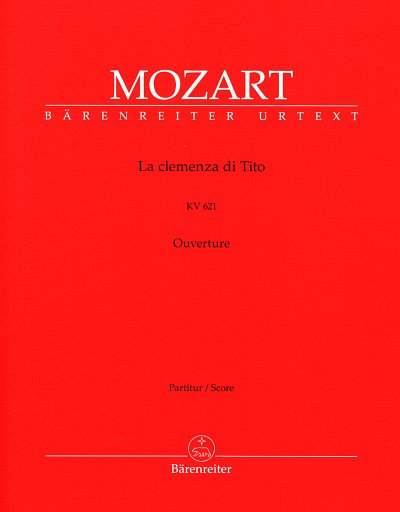 W.A. Mozart: La clemenza di Tito KV 621, Orch (Part)
