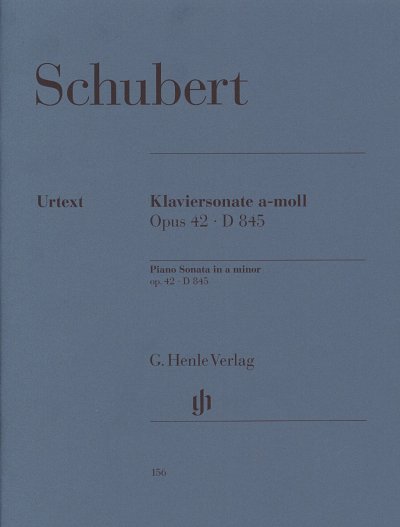 F. Schubert: Sonate pour piano en la mineur op. 42 D 845