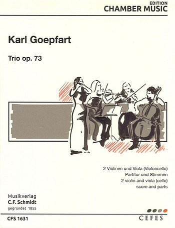 B. Koenigsbeck: Trio op. 73, 2VlVa/2VlVc (Pa+St)