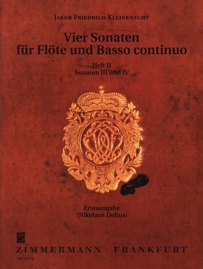 Kleinknecht Jakob Friedrich: 4 Sonaten 2