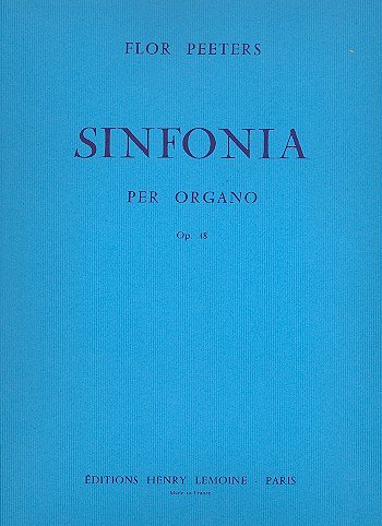 F. Peeters: Sinfonia Op.48, Org