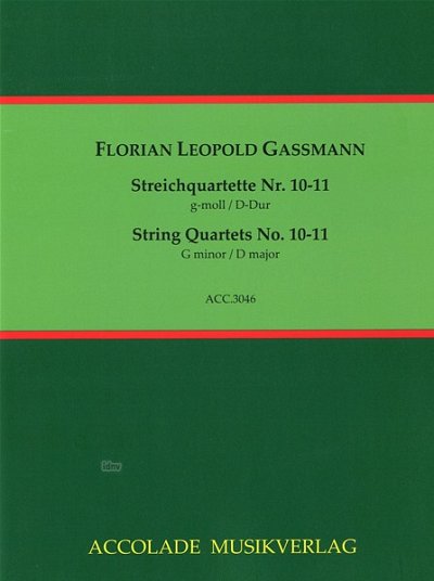 F. Gassmann: Quartette 10 und 11, 4Str (Pa+St)