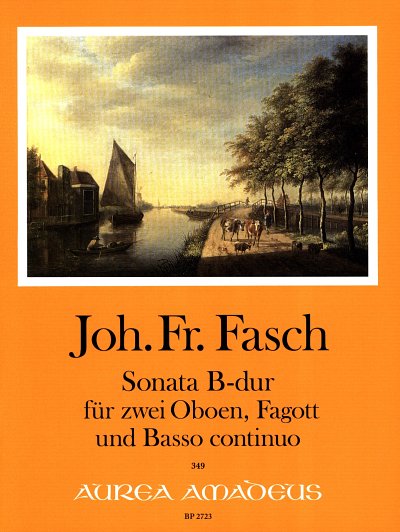 J.F. Fasch: Sonate B-Dur, 2ObFagBc (Pa+St)