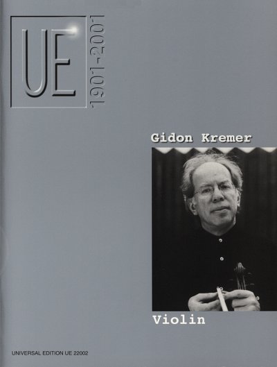 G. Kremer: UE Jubiläum - Violin für Violine, Viol (KlavpaSt)
