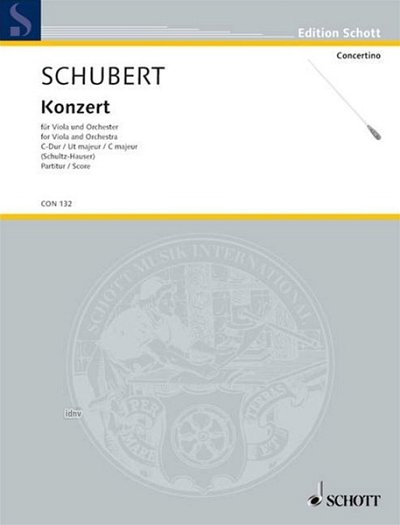 S. Joseph: Konzert C-Dur , VaOrch (Part.)
