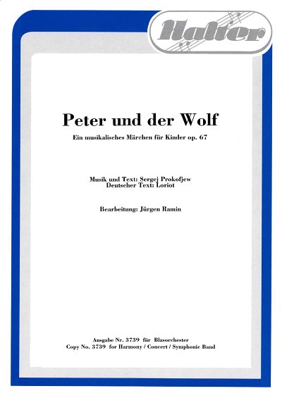 S. Prokofjew: Peter und der Wolf, Blaso (Pa+St)