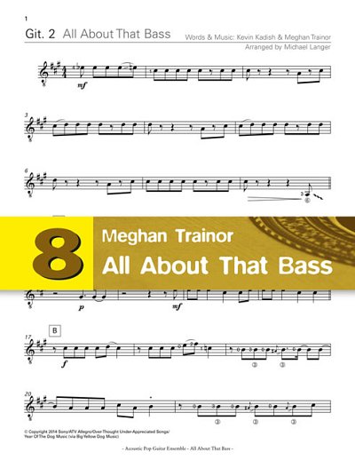 M. Trainor: All About That Bass, 4Git