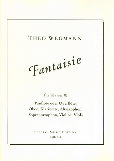 AQ: T. Wegmann: Fantaisie, MelCBEsKlv (KlaPa+St) (B-Ware)