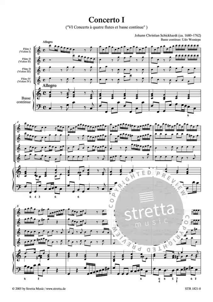 DL: J.C. Schickhardt: Concerto I aus 