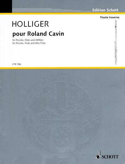 H. Holliger: pour Roland Cavin 