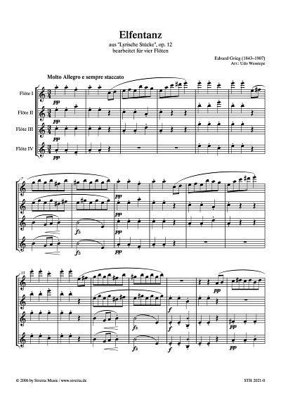 DL: E. Grieg: Elfentanz aus: Lyrische Stuecke, op. 12 / bear