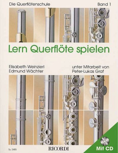 E. Weinzierl: Lern Querflöte spielen 1, Fl (+CD)