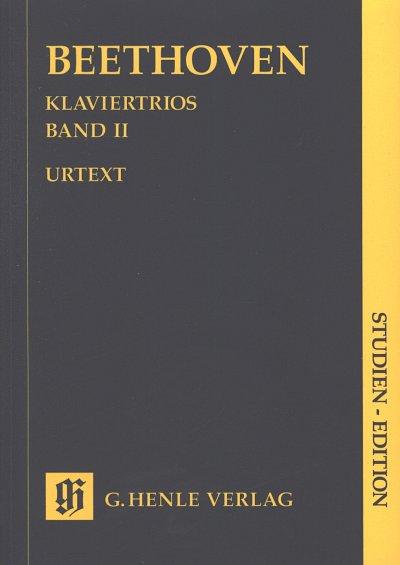 L. v. Beethoven: Klaviertrios II, VlVcKlv (Stp)