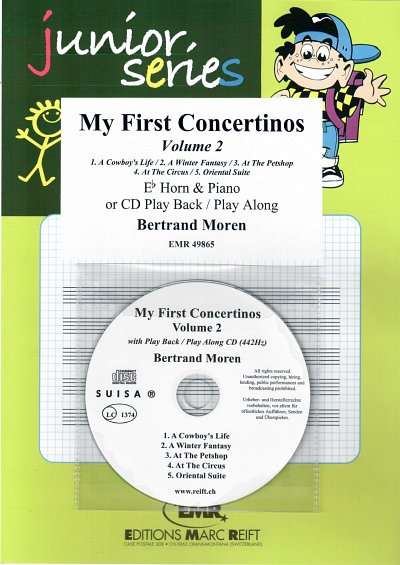 B. Moren: My First Concertinos Volume 2, HrnKlav (+CD)