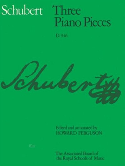 F. Schubert: Three Piano Pieces, Klav