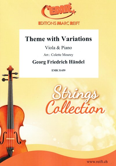 DL: G.F. Händel: Theme with Variations, VaKlv