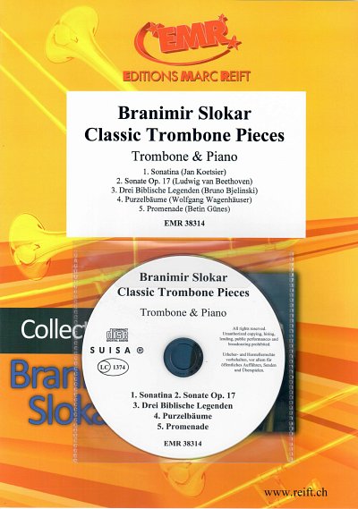 Branimir Slokar Classic Trombone Pieces, PosKlav (+CD)