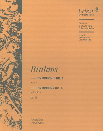 J. Brahms: Symphonie Nr. 4 e-Moll op. 98, Sinfo (KB)