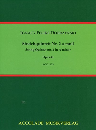 I.F. Dobrzy_ski: Streichquintett Nr. 2 a-, 2VlVla2Vc (Pa+St)
