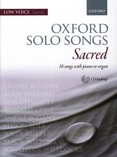 Oxford Solo Songs Sacred