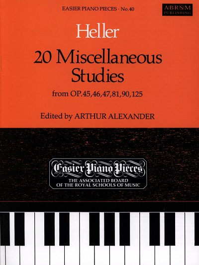 S. Heller: 20 Miscellaneous Studies, Klav
