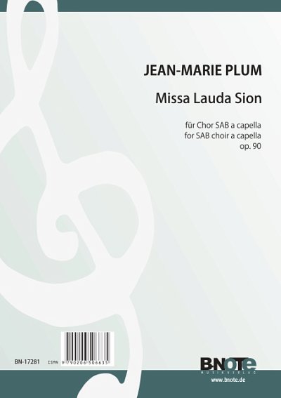 J. Plum: Missa Lauda Sion für Chor SAB a capella
