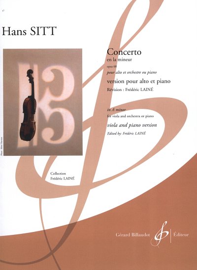 H. Sitt: Concerto En La Mineur Opus 68, VaKlv