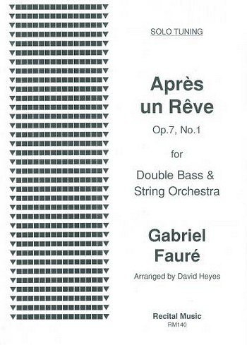 G. Fauré: Apres Un Reve (Pa+St)
