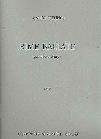 M. Tutino: Rime Baciate (1986) Per Flauto E Arpa (7), Hrf