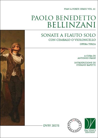 P.B. Bellinzani: Sonate op. 3, FlCemb/Vc (Pa+St)