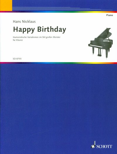 H.G. Nicklaus: Happy Birthday , Klav