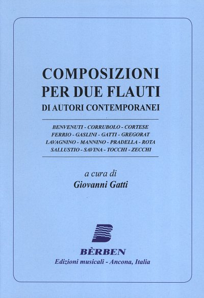 Composizioni Per Due Flauti, 2Fl (Part.)
