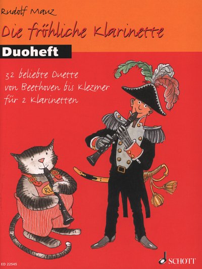 R. Mauz: Die froehliche Klarinette -  Duoheft, 2Klar (SpPart