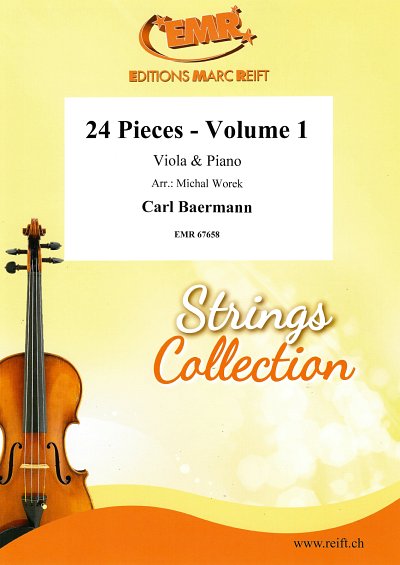 C. Baermann: 24 Pieces - Volume 1, VaKlv