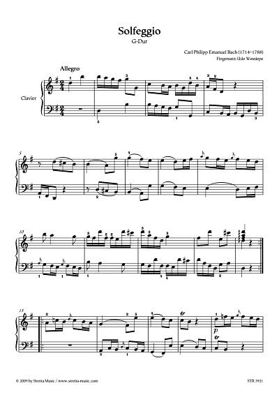 DL: C.P.E. Bach: Solfeggio G-Dur