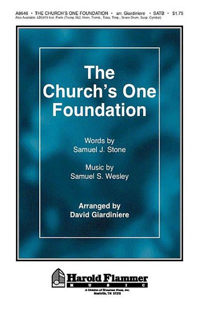 S.S. Wesley: The Church's One Foundation, GchKlav (Chpa)