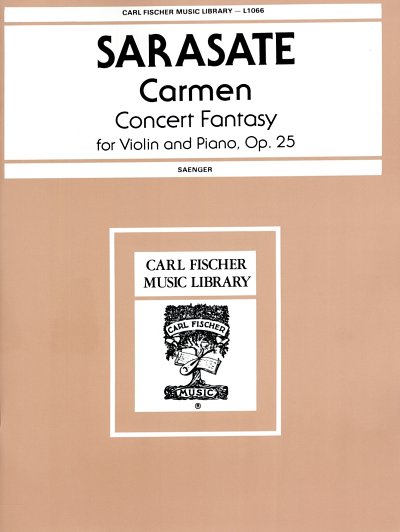 B.G./.S.P. de: Carmen Concert Fantasy, VlKlav (KASt)