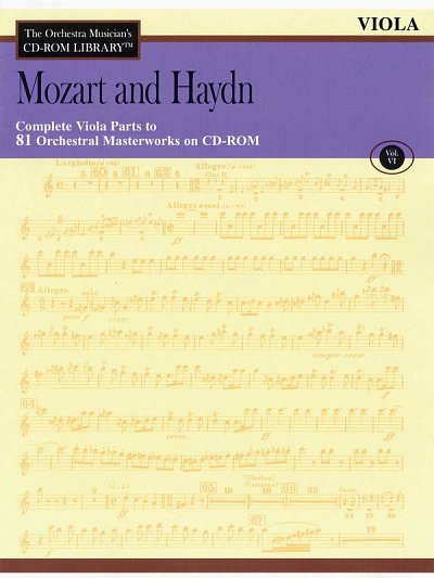 J. Haydn: Mozart and Haydn - Volume 6, Va (CD-ROM)
