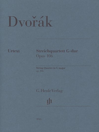 A. Dvorak: Streichquartett G-dur op. 106, 2VlVaVc (Stsatz)