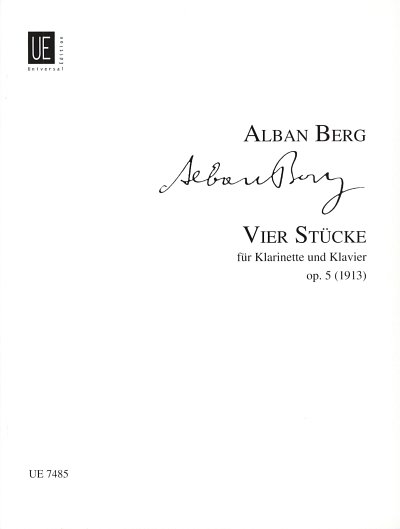 A. Berg: 4 Stücke op. 5 , KlarKlv