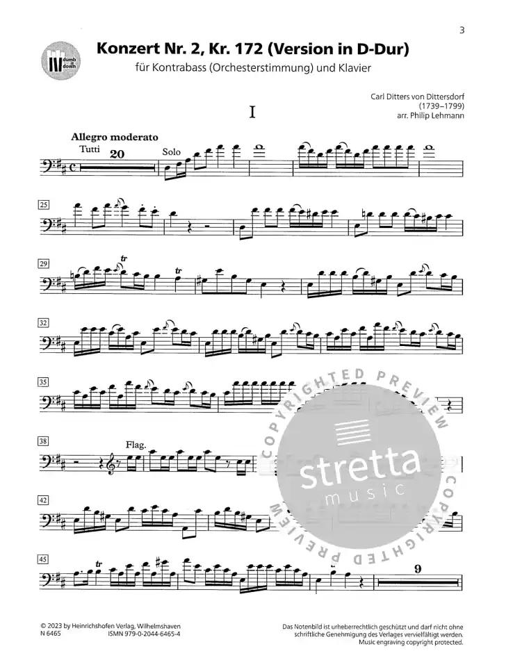 C. Ditters v. Ditter: Konzert Nr. 2 Kr. 1, KbKlav (KlavpaSt) (4)