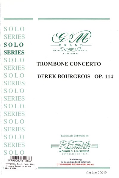 D. Bourgeois: Trombone Concerto op. 114, PosKlav